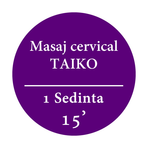 Masaj cervical TAIKO pentru gat umeri spate coapse prin tapotament sau tapotare