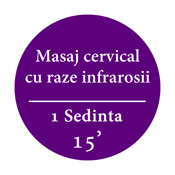 Masaj cervical cu raze infrarosii
